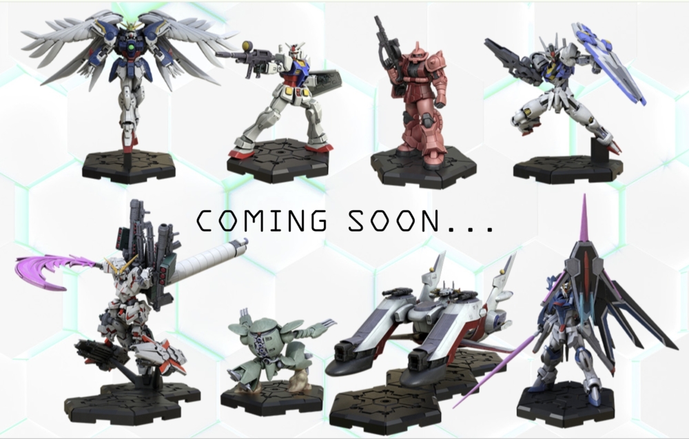 ガンダムアッセンブル　全12種 BANDAI 2025年7月12日發售：微縮模型戰棋 Gundam Assemble