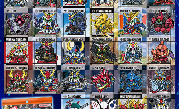 BANDAI 2025年6月09日發售: 食玩 元祖 SD Gundam Snack 全32種 @158Yen