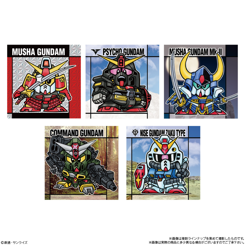 BANDAI 2025年6月09日發售: 食玩 元祖 SD Gundam Snack 全32種