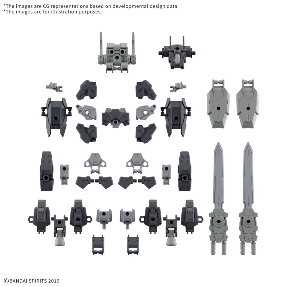 30MM まとめ売り New Official Photos added] BANDAI 2025年7月19日發售: 模型