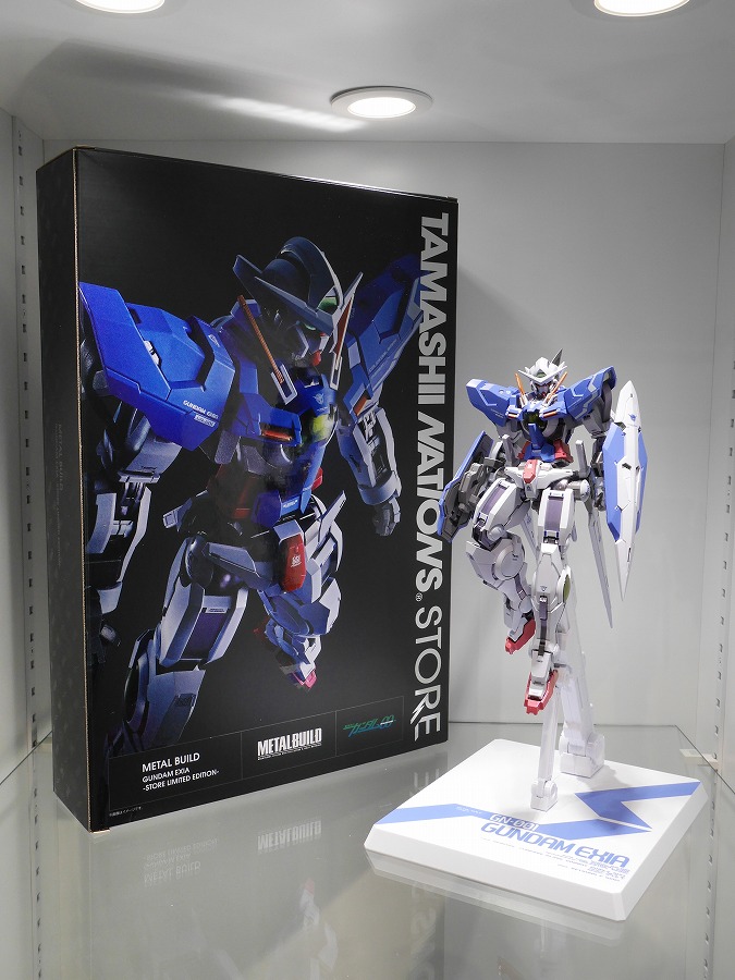 新品未開封 L BUILD ガンダムエクシア STORE LIMITED METAL BUILD ガンダムエクシア -STORE LIMITED EDITION-」販売