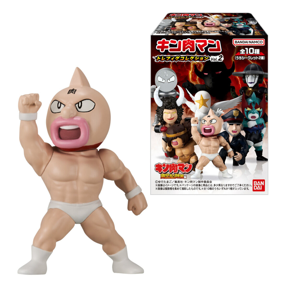 BANDAI 2025年3月10日發售： 食玩 筋肉人 Toy Figure Collection Vol.2