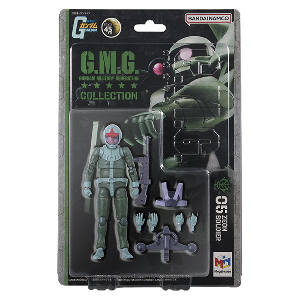 MEGAHOUSE 2025年6月發售: 1/18 Action Figure G.M.G. COLLECTION 06