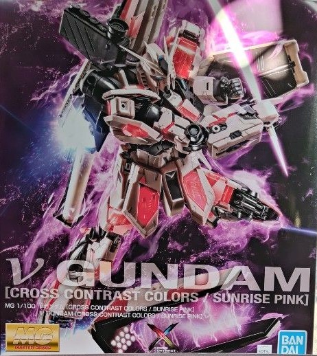天貓&京東萬代官方旗艦店2025年5月派貨：限定版模型MG 1/100 Nu Gundam