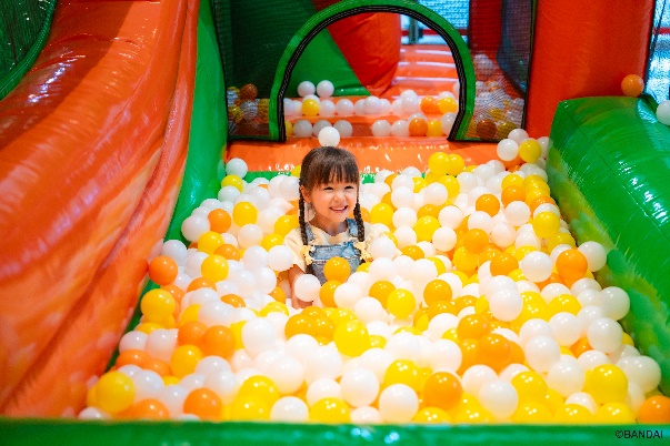 A child in a ball pit

AI-generated content may be incorrect.