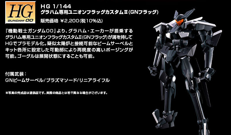 新品 HG 1/144 グラハム専用ユニオンフラッグカスタムII(GNフラッグ)