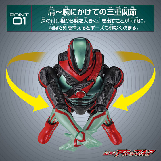 BANDAI 2025年9月06日發售: Kamen Rider Action Figure series
